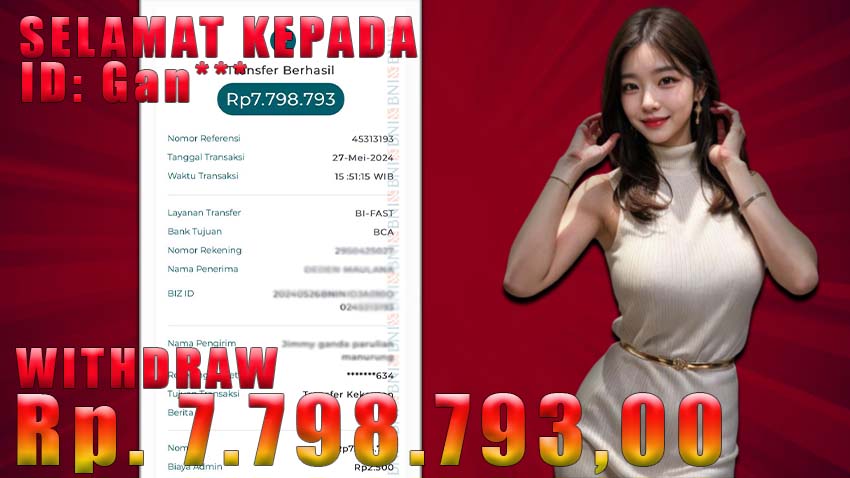 WARUNGGOL MAXWIN MAHJONG WAYS 2 Rp. 7.798.793,00 LUNAS