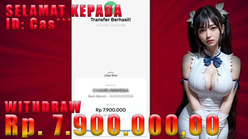 WARUNGGOL MAXWIN WILD BANDITO Rp. 7.900.000,00 ( LUNAS )