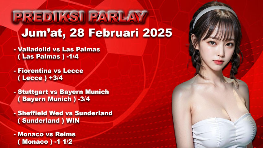PREDIKSI PARLAY WARUNGGOL JUM’AT 28 FEBRUARI 2025