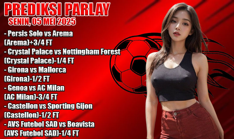 PREDIKSI PARLAY WARUNGGOL SENIN, 05 MEI 2025