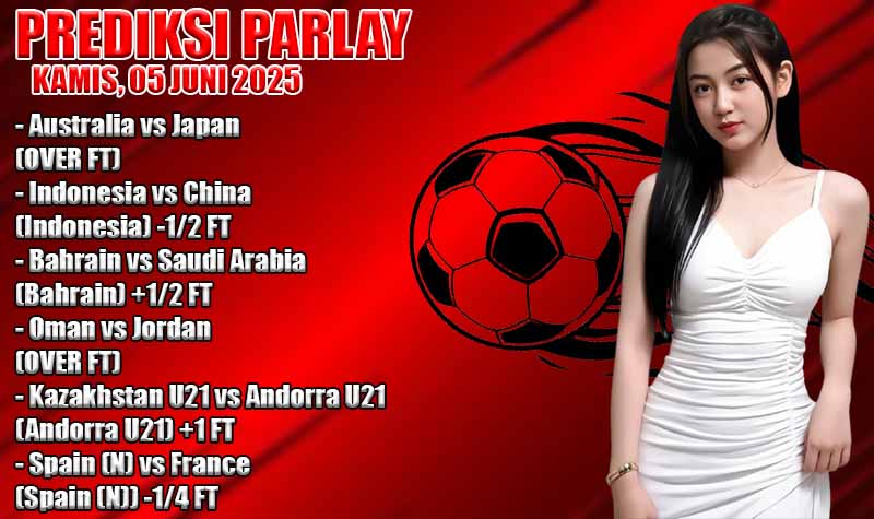 PREDIKSI PARLAY WARUNGGOL KAMIS, 05 JUNI 2025
