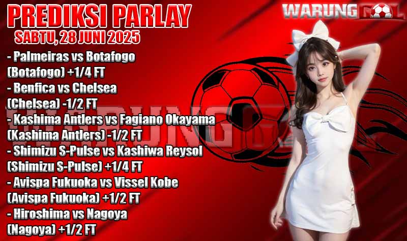 PREDIKSI PARLAY WARUNGGOL SABTU, 28 JUNI 2025