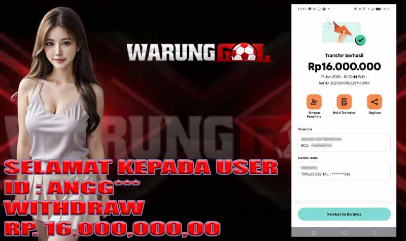 bukti kemenangan warunggol 17 JUNI