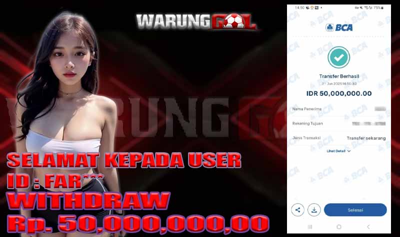 bukti kemenangan warunggol 21 JUNI