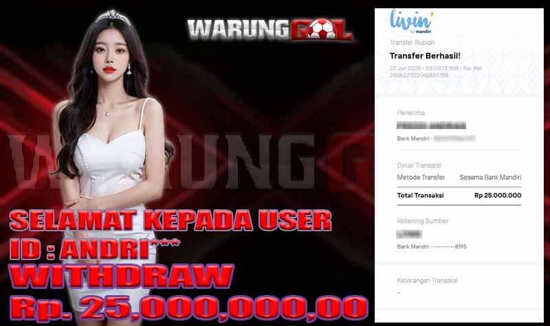 bukti kemenangan warunggol 22 JUNI