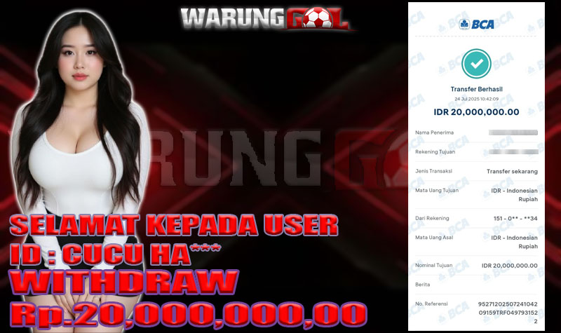 bukti kemenangan warunggol 24 JULI