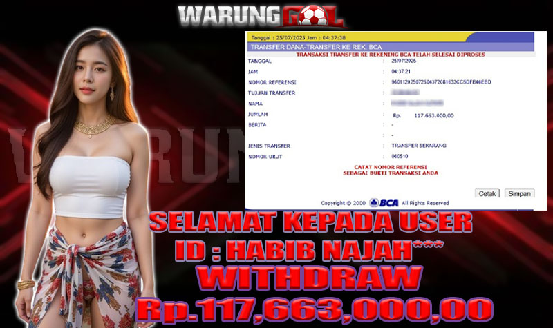 WARUNGGOL MAXWIN MAHJONG WINS 3 Rp.117.663.000,00 (LUNAS)