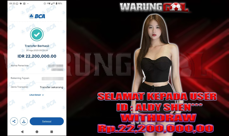 WARUNGGOL MAXWIN THUNDERING ZEUS Rp.22.200.000,00 (LUNAS)