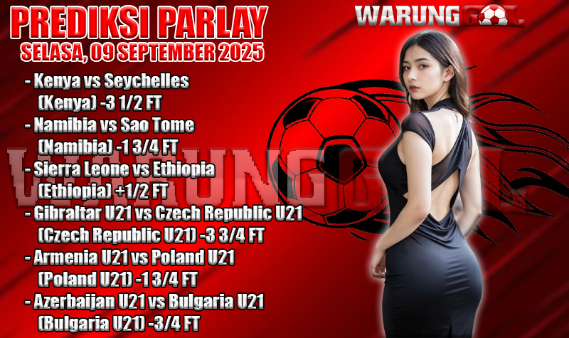 PREDIKSI PARLAY WARUNGGOL SELASA, 09 SEPTEMBER 2025