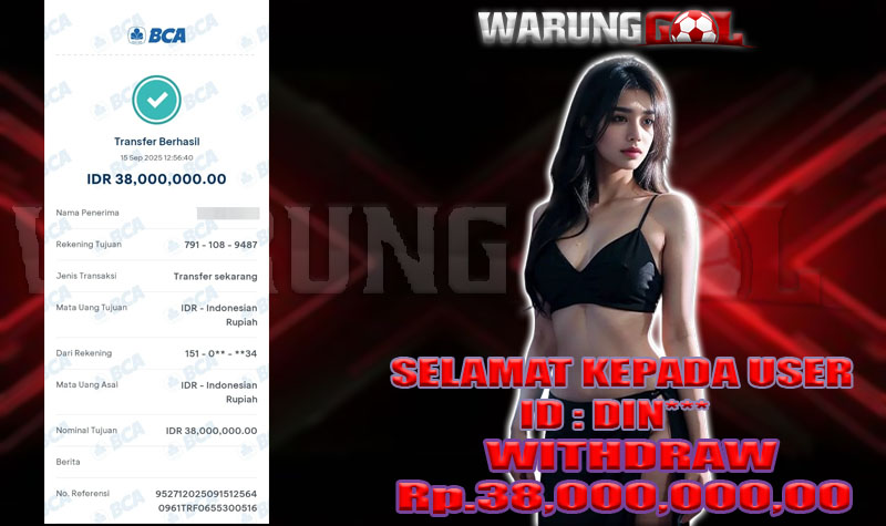 bukti kemenangan warunggol 15 SEPTEMBER