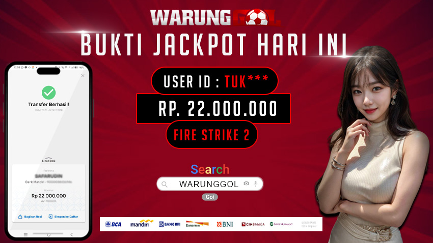 WARUNGGOL MAXWIN FIRE STRIKE 2 Rp. 22.000.000,00 (LUNAS)