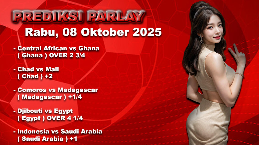 PREDIKSI PARLAY WARUNGGOL RABU, 08 OKTOBER 2025