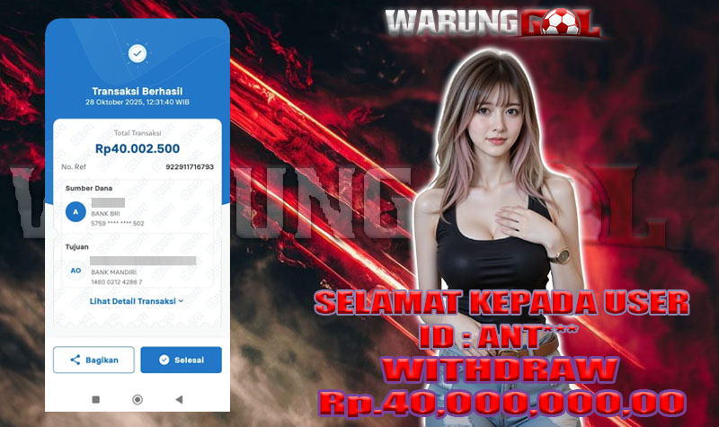 WARUNGGOL MAXWIN GEMSTONES GOLD Rp.40.000.000,00 (LUNAS)