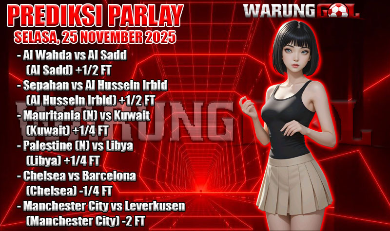 PREDIKSI PARLAY WARUNGGOL SELASA,25 NOVEMBER 2025