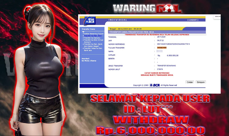 WARUNGGOL MAXWIN QUEEN OF BOUNTY Rp.6.000.000,00 (LUNAS)