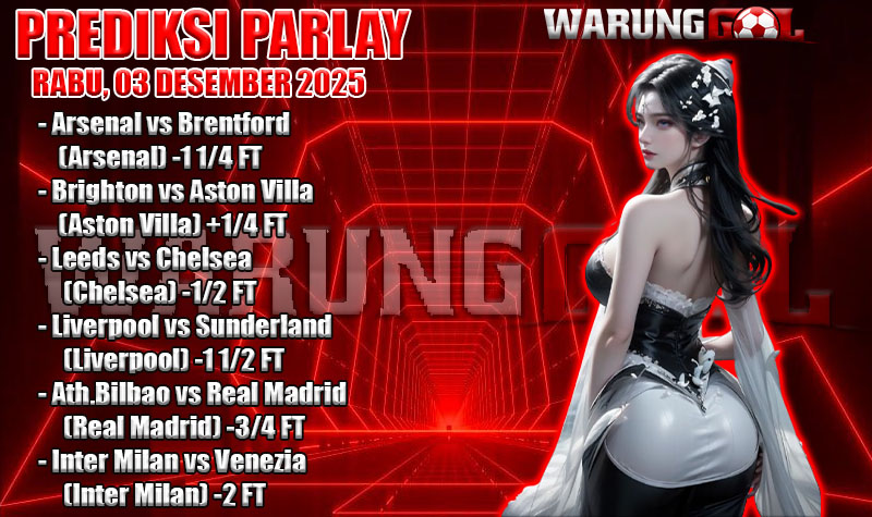 PREDIKSI PARLAY WARUNGGOL RABU,03 DESEMBER 2025